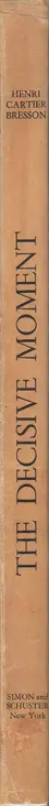 Book spine: Henri Cartier-Bresson - The Decisive Moment