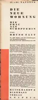 Bruno Taut - Bauen. Der neue Wohnbau. - Book photo 1