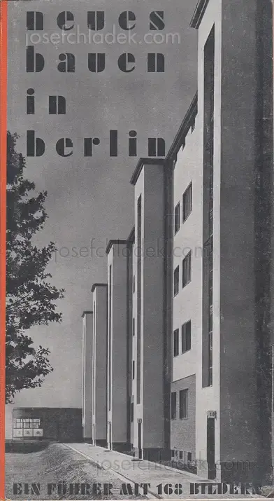 Cover of Johannes Heinz - Neues Bauen in Berlin : Ein Führer mit 168 Bildern