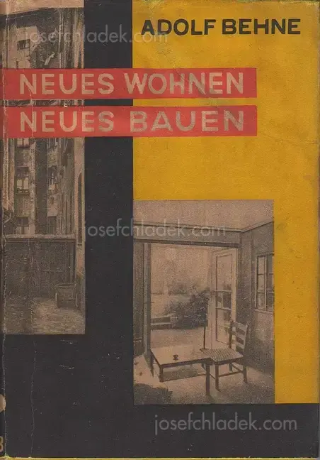 Cover of Adolf Behne - Neues Wohnen - Neues Bauen