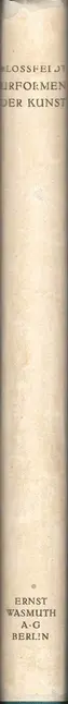Book spine: Karl Blossfeldt - Urformen der Kunst