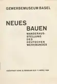 Hans Schmidt - Neues Bauen: Wanderausstellung des Deutschen Werkbundes