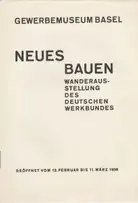 Hans Schmidt - Neues Bauen: Wanderausstellung des Deutschen Werkbundes