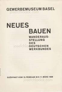 Hans Schmidt Neues Bauen: Wanderausstellung des Deutschen...