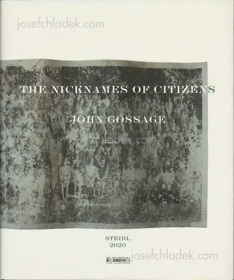 Cover of John Gossage - The Nicknames of Citizens