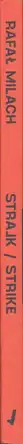 Book spine: Rafal Milach - Strike