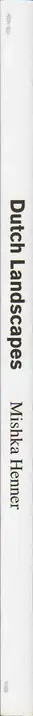Book spine: Mishka Henner - Dutch Landscapes
