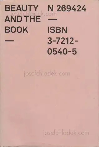 Cover of Mirjam Fischer - Beauty And the Book: 60 Years of the Most Beautiful Swiss Books