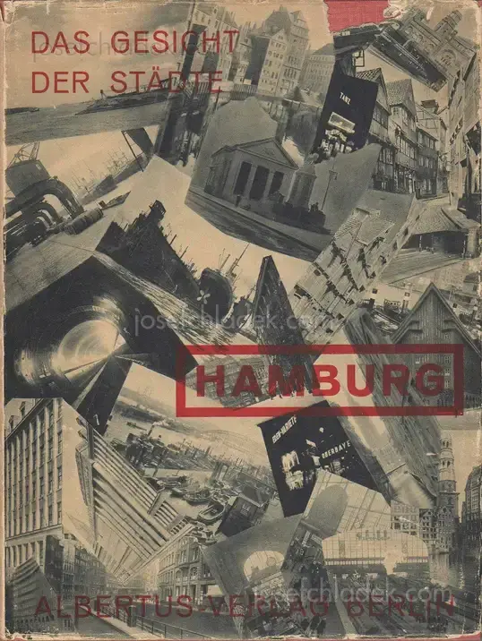 Cover of August Rupp - Hamburg - Das Gesicht der Städte 