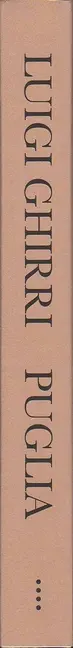 Book spine: Luigi Ghirri - Puglia. Tra albe e tramonti