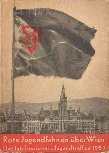 Cover of Rote Jugendfahnen über Wien (ed. Alois Piperger)