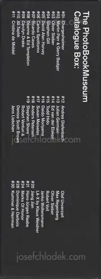 Markus Schaden & Frederic Lezmi - The PhotoBookMuseum Catalogue Box