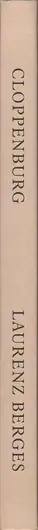 Book spine: Laurenz Berges - Cloppenburg