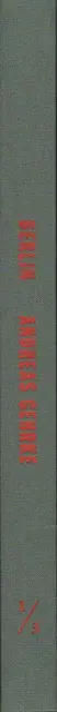 Book spine: Andreas Gehrke - Berlin