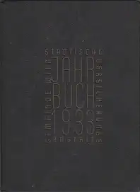 Cover of Städtische Versicherungsanstalt Gemeinde Wien / Jahrbuch 1933 (ed. Hermann Schwarz)