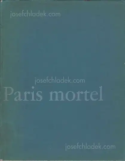 Cover of Joan van der Keuken - Paris Mortel