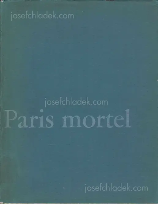 Cover of Joan van der Keuken - Paris Mortel