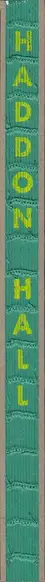 Book spine: Naomi Harris - Haddon Hall