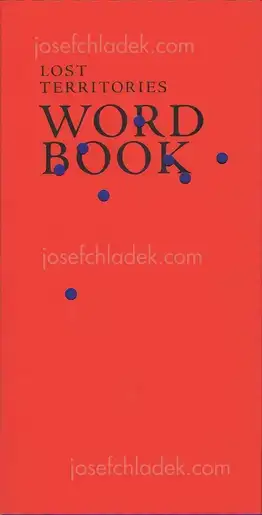 Cover of Sputnik Photos - Lost Territories - Wordbook