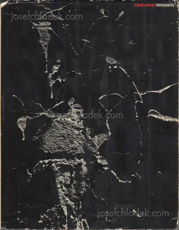 Cover of Aaron Siskind - Photographs
