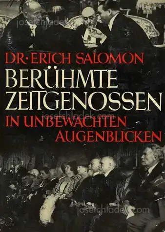 Cover of Erich Salomon - Berühmte Zeitgenossen in unbewachten Augenblicken
