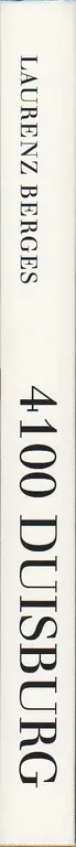 Book spine: Laurenz Berges - 4100 Duisburg