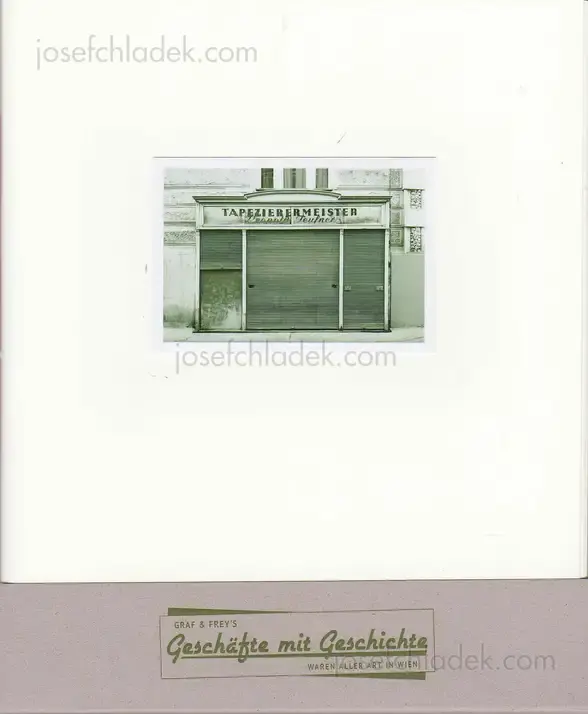 Cover of Martin Frey & Philipp Graf Geschäfte mit Geschichte – Waren aller Art in Wien / Band 5
