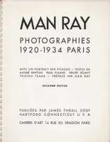Man Ray - Photographies. 1920-1934 - Book photo 1