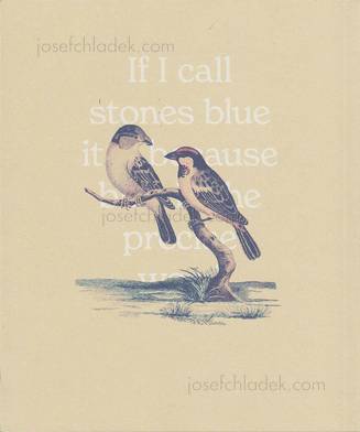 Joselito Verschaeve If I call stones blue it is because b...