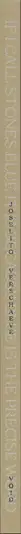 Book spine: Joselito Verschaeve - If I call stones blue it is because blue is the precise word