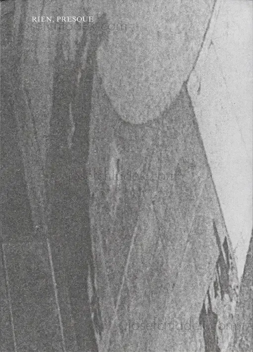 Cover of Michel Mazzoni - Rien, presque