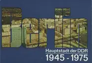 Cover of Berlin Hauptstadt der DDR, 1945 - 1975 (published by Berlin-Information, Abteilung Publikation)