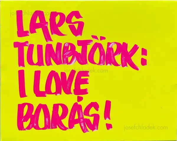 Cover of Lars Tunbjörk - I love Borås