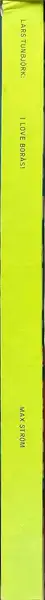 Book spine: Lars Tunbjörk - I love Borås