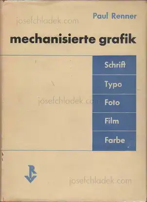 Cover of Paul Renner - mechanisierte grafik