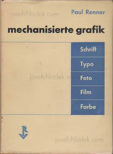 Cover of Paul Renner - mechanisierte grafik