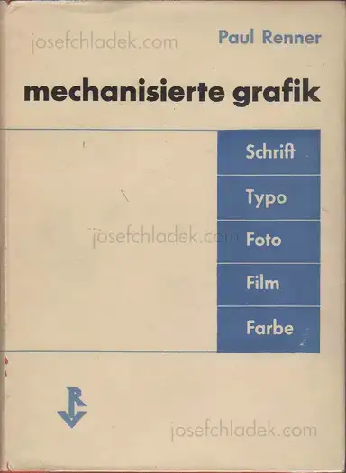 Paul Renner - mechanisierte grafik Paul Renner - mechanisierte grafik
