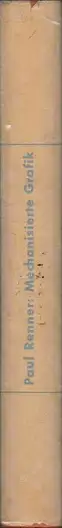 Book spine: Paul Renner - mechanisierte grafik