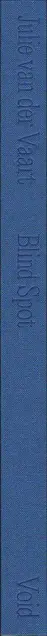 Book spine: Julie van der Vaart - Blind Spot