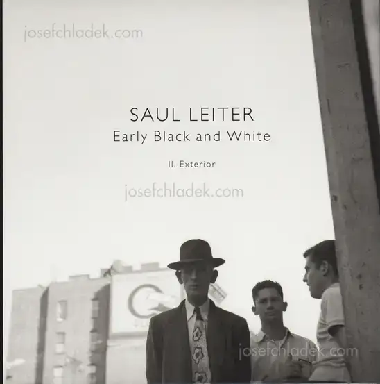 Cover of Saul Leiter - Early Black and White - II. Exterior