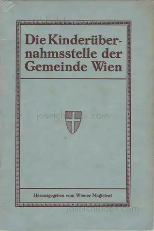 Cover of Gemeinde Wien - Die Kinderübernahmsstelle der Gemeinde Wien