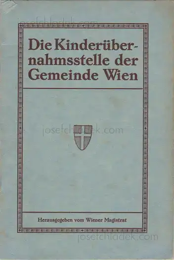 Cover of Gemeinde Wien - Die Kinderübernahmsstelle der Gemeinde Wien