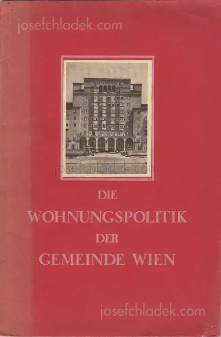 Cover of Gemeinde Wien - Die Wohnungspolitik der Gemeinde Wien