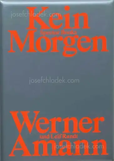 Cover of Werner Amann - Kein Morgen