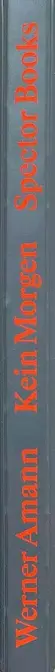 Book spine: Werner Amann - Kein Morgen