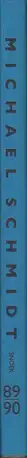 Book spine: Michael Schmidt - 89/90
