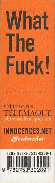Book spine: Innocences - What The Fuck!