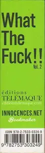 Book spine: Innocences - What The Fuck!!