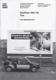 Uwe Bedenbecker - Sheffield 1991-1992 Two