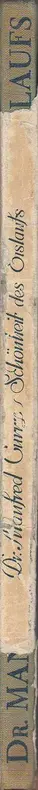 Book spine: Manfred Curry - Schönheit des Eislaufs